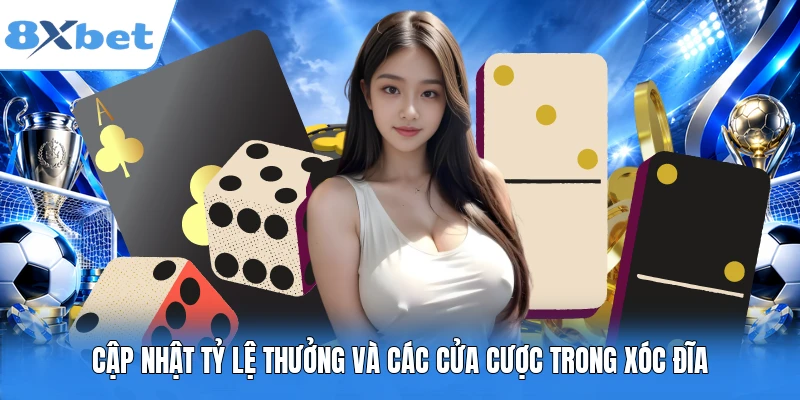 Cập nhật tỷ lệ thưởng và các cửa cược trong xóc đĩa
